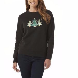 size XL, bust up to 44” inches, Christmas trees sweatshirt, new 🎄 condition
